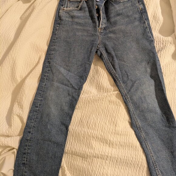 Agolde Riley Crop Jeans - Picture 2 of 6